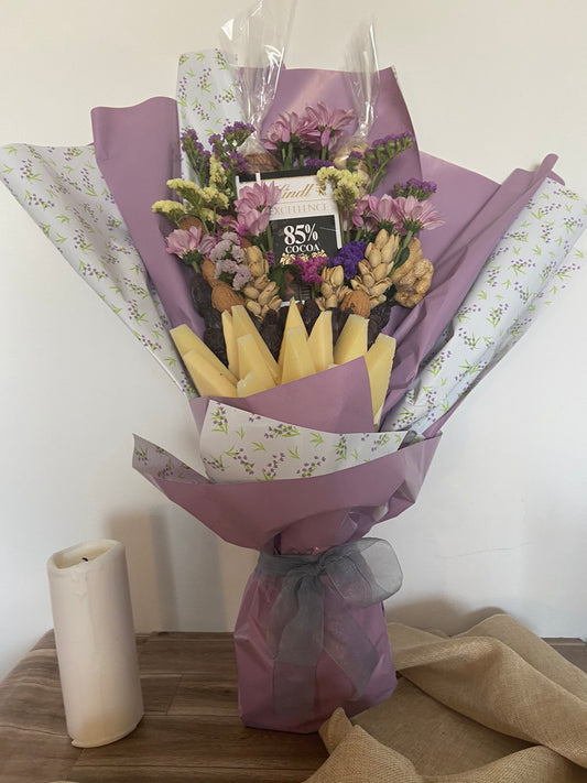 Ramo "chocolate ,queso y frutos secos"